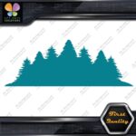 Forest Silhouette Firs Spruces Trees Nature Landscape Decals Stickers Vinyl - Image 13