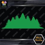 Forest Silhouette Firs Spruces Trees Nature Landscape Decals Stickers Vinyl - Image 14