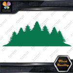 Forest Silhouette Firs Spruces Trees Nature Landscape Decals Stickers Vinyl - Image 15