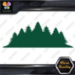 Forest Silhouette Firs Spruces Trees Nature Landscape Decals Stickers Vinyl - Image 16