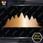 Forest Silhouette Firs Spruces Trees Nature Landscape Decals Stickers Vinyl - Image 19