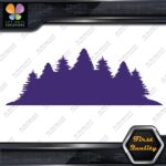 Forest Silhouette Firs Spruces Trees Nature Landscape Decals Stickers Vinyl - Image 22