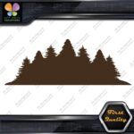 Forest Silhouette Firs Spruces Trees Nature Landscape Decals Stickers Vinyl - Image 24
