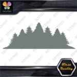 Forest Silhouette Firs Spruces Trees Nature Landscape Decals Stickers Vinyl - Image 4