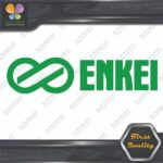 Compatible Enkei Wheels Cars Logo JDM Racing Tuning Vinyl Decals Stickers - Image 11