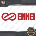 Compatible Enkei Wheels Cars Logo JDM Racing Tuning Vinyl Decals Stickers