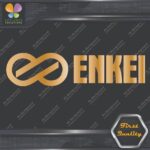 Compatible Enkei Wheels Cars Logo JDM Racing Tuning Vinyl Decals Stickers - Image 19