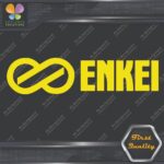 Compatible Enkei Wheels Cars Logo JDM Racing Tuning Vinyl Decals Stickers - Image 6