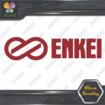 Compatible Enkei Wheels Cars Logo JDM Racing Tuning Vinyl Decals Stickers - Image 10