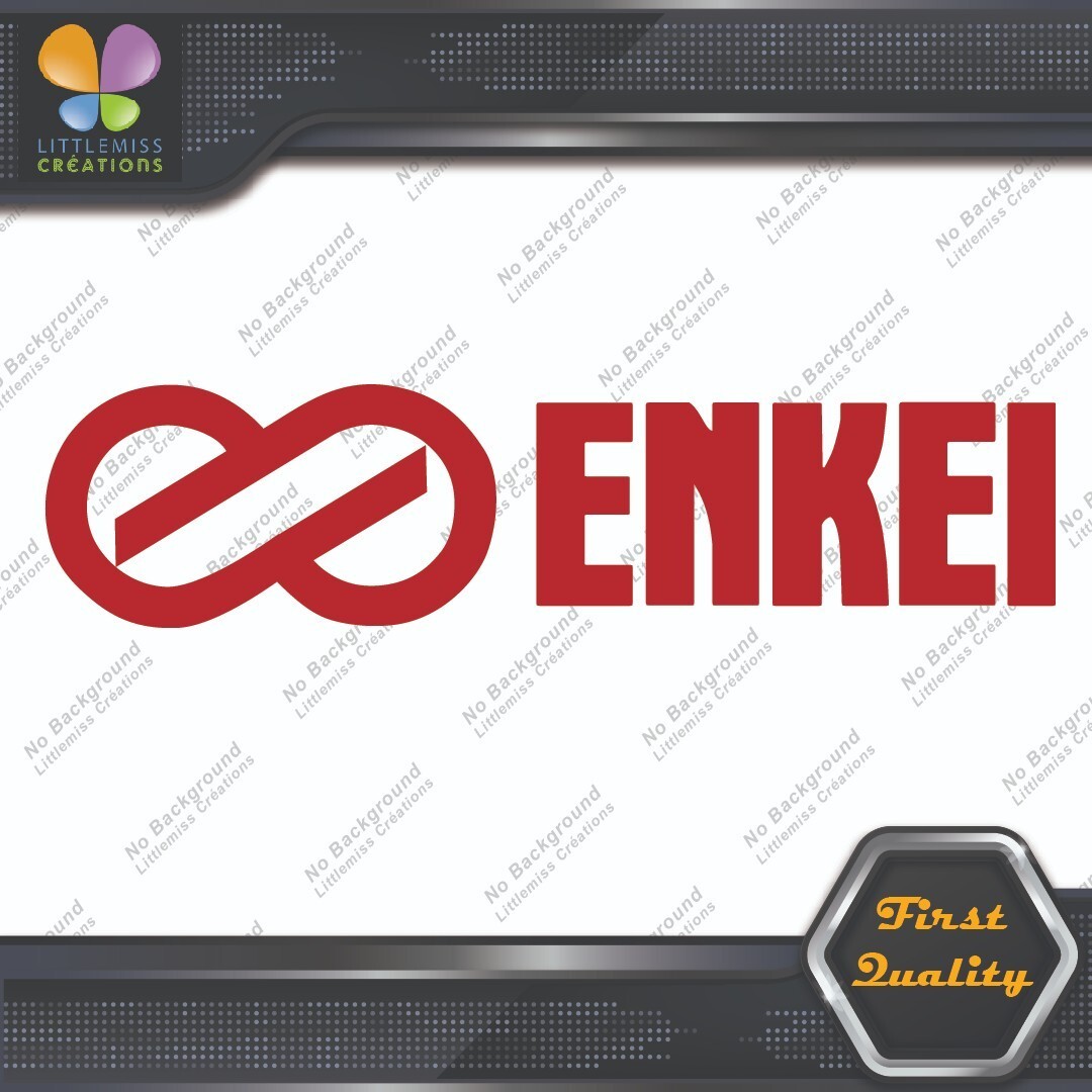 Compatible Enkei Wheels Cars Logo JDM Racing Tuning Vinyl Decals Stickers 276702705829 Compatible Enkei Wheels Cars Logo JDM Racing Tuning Vinyl Decals Stickers - Image 1
