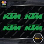 Compatible KTM Motocross Motorcycles Pack of 4 MINI SIZE Decals Stickers Vinyl - Image 14