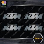Compatible KTM Motocross Motorcycles Pack of 4 MINI SIZE Decals Stickers Vinyl - Image 18