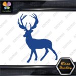 Deer Standing Up Male Stag Buck Antlers Hunting Reindeer Decals Stickers Vinyl - Image 14