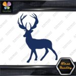 Deer Standing Up Male Stag Buck Antlers Hunting Reindeer Decals Stickers Vinyl - Image 15