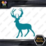 Deer Standing Up Male Stag Buck Antlers Hunting Reindeer Decals Stickers Vinyl - Image 16
