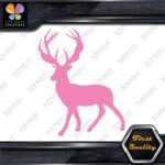 Deer Standing Up Male Stag Buck Antlers Hunting Reindeer Decals Stickers Vinyl - Image 23
