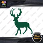 Deer Standing Up Male Stag Buck Antlers Hunting Reindeer Decals Stickers Vinyl - Image 8