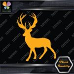 Deer Standing Up Male Stag Buck Antlers Hunting Reindeer Decals Stickers Vinyl - Image 9