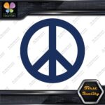 Peace Sign Circle Traditional Classic Symbol Hippie Love Decals Stickers Vinyl - Image 12