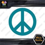 Peace Sign Circle Traditional Classic Symbol Hippie Love Decals Stickers Vinyl - Image 13