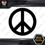 Peace Sign Circle Traditional Classic Symbol Hippie Love Decals Stickers Vinyl - Image 3