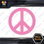 Peace Sign Circle Traditional Classic Symbol Hippie Love Decals Stickers Vinyl - Image 21