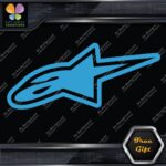 Compatible Alpinestars A Star Logo Motocross Motorcycles Vinyl Decals Stickers - Image 20