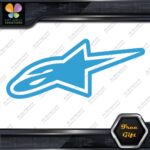 Compatible Alpinestars A Star Logo Motocross Motorcycles Vinyl Decals Stickers - Image 21