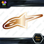 Compatible Alpinestars A Star Logo Motocross Motorcycles Vinyl Decals Stickers - Image 22