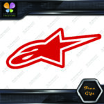 Compatible Alpinestars A Star Logo Motocross Motorcycles Vinyl Decals Stickers - Image 9