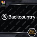 Compatible Backcountry Goat Name Sports Clothing Snowboard Vinyl Decals Stickers - Image 4