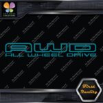 AWD All Wheel Drive Hollow Trucks Pickups Letters Decals Stickers Vinyl - Image 13