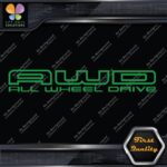 AWD All Wheel Drive Hollow Trucks Pickups Letters Decals Stickers Vinyl - Image 14