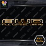 AWD All Wheel Drive Hollow Trucks Pickups Letters Decals Stickers Vinyl - Image 17