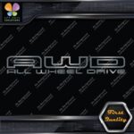 AWD All Wheel Drive Hollow Trucks Pickups Letters Decals Stickers Vinyl - Image 18