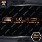 AWD All Wheel Drive Hollow Trucks Pickups Letters Decals Stickers Vinyl - Image 19