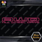 AWD All Wheel Drive Hollow Trucks Pickups Letters Decals Stickers Vinyl - Image 20