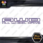 AWD All Wheel Drive Hollow Trucks Pickups Letters Decals Stickers Vinyl - Image 22