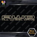 AWD All Wheel Drive Hollow Trucks Pickups Letters Decals Stickers Vinyl - Image 23