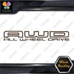 AWD All Wheel Drive Hollow Trucks Pickups Letters Decals Stickers Vinyl - Image 24