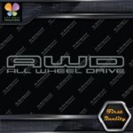 AWD All Wheel Drive Hollow Trucks Pickups Letters Decals Stickers Vinyl - Image 4