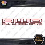 AWD All Wheel Drive Hollow Trucks Pickups Letters Decals Stickers Vinyl - Image 9