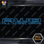AWD All Wheel Drive Hollow Trucks Pickups Letters Decals Stickers Vinyl - Image 10