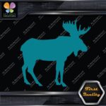 Moose Standing Silhouette Male Complete Orignal Hunting Decals Stickers Vinyl - Image 13