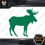Moose Standing Silhouette Male Complete Orignal Hunting Decals Stickers Vinyl - Image 15