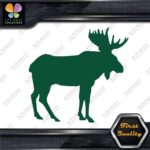 Moose Standing Silhouette Male Complete Orignal Hunting Decals Stickers Vinyl - Image 16