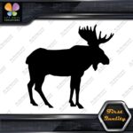 Moose Standing Silhouette Male Complete Orignal Hunting Decals Stickers Vinyl