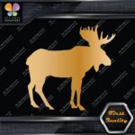 Moose Standing Silhouette Male Complete Orignal Hunting Decals Stickers Vinyl - Image 17
