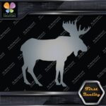 Moose Standing Silhouette Male Complete Orignal Hunting Decals Stickers Vinyl - Image 18