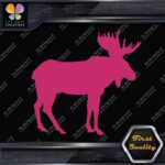 Moose Standing Silhouette Male Complete Orignal Hunting Decals Stickers Vinyl - Image 20